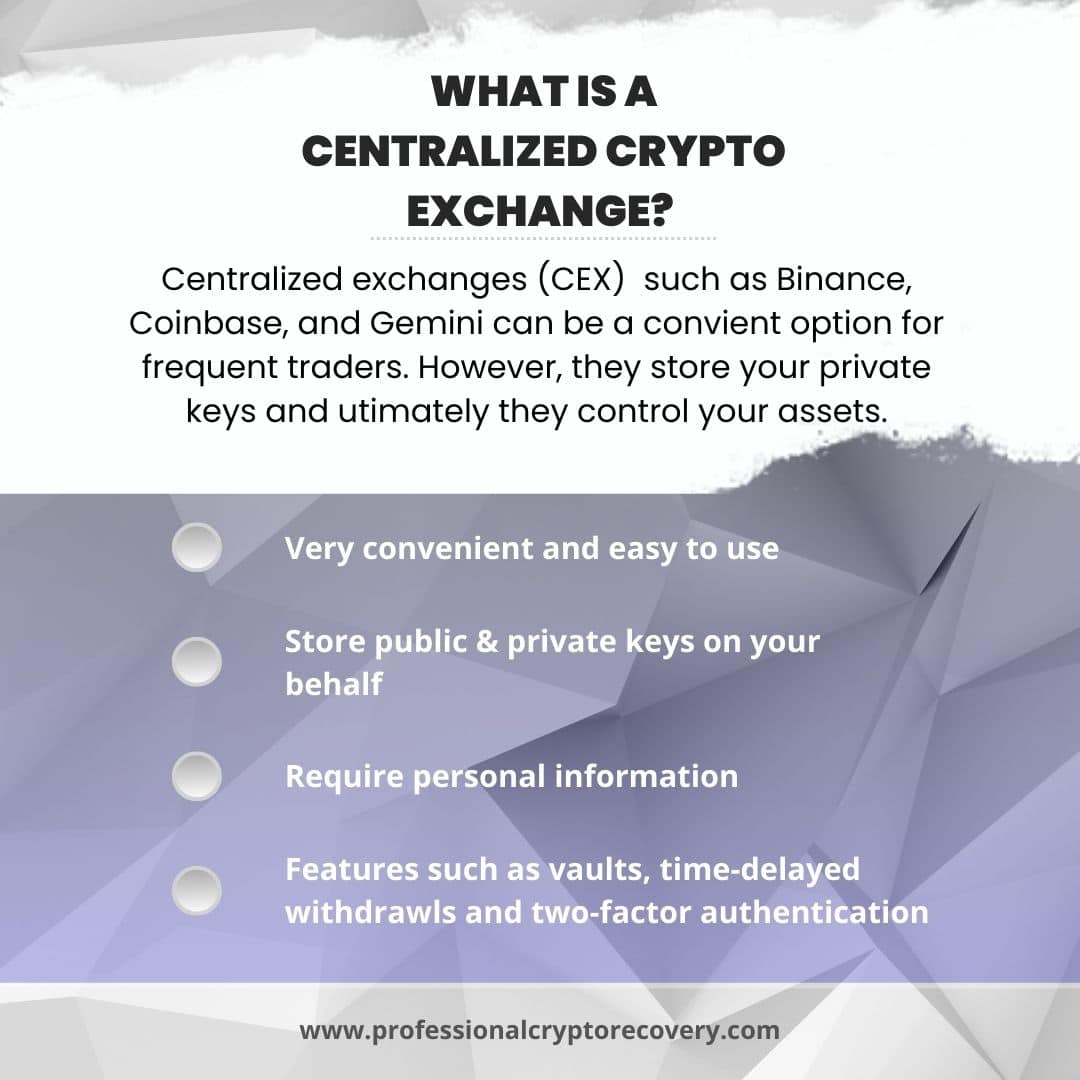 What is a Centralized Crypto Exchange