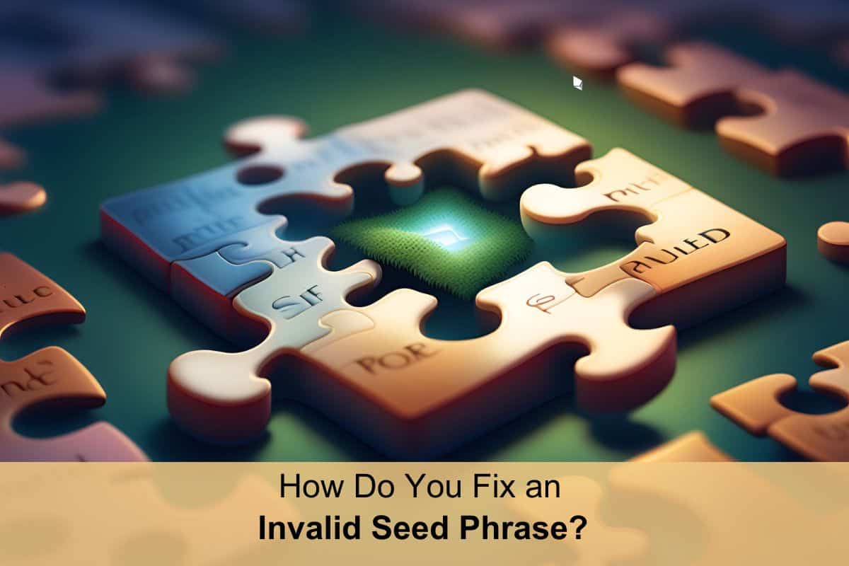 How Do You Fix an Invalid Seed Phrase